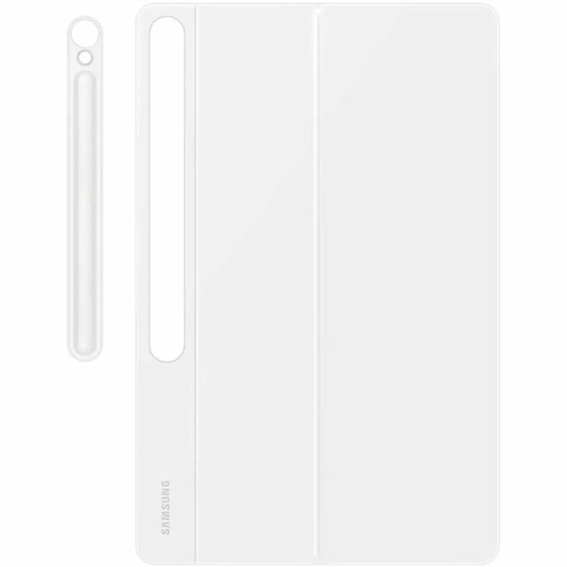 Samsung Book Cover Carrying Case Samsung Galaxy Tab S10 FE+ - White - Thumbnail 1