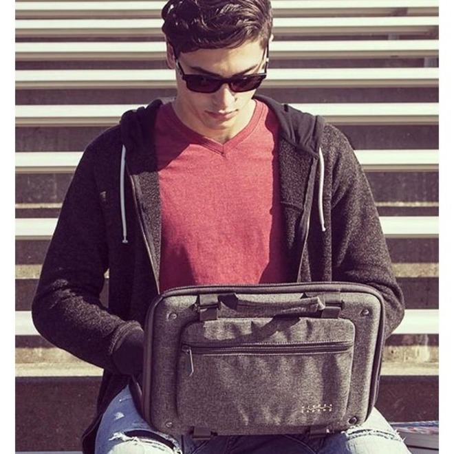 Higher Ground Shuttle 3.0 Carrying Case for 15" Notebook, Chromebook - Gray - Thumbnail 5