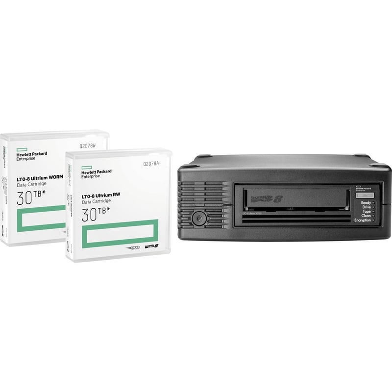 HPE StoreEver LTO-8 Ultrium 30750 External Tape Drive - Thumbnail 3