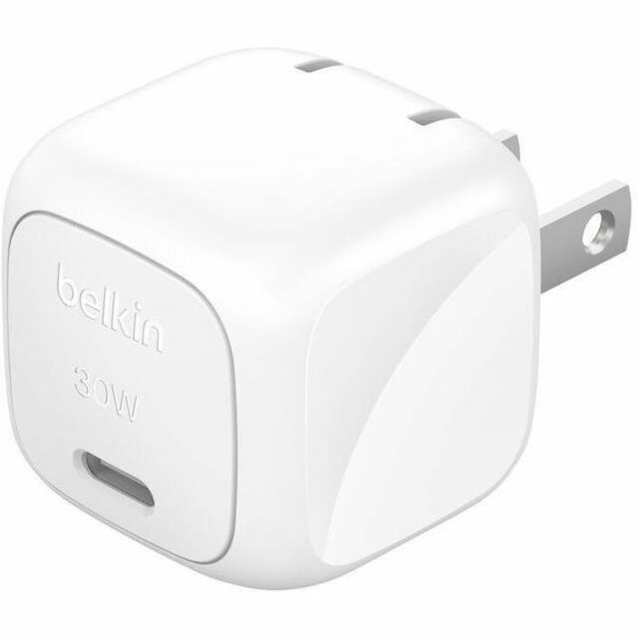 30W USB-C CUBE WALL CHRG W/ 1M PVC C-C CBL - Thumbnail 2