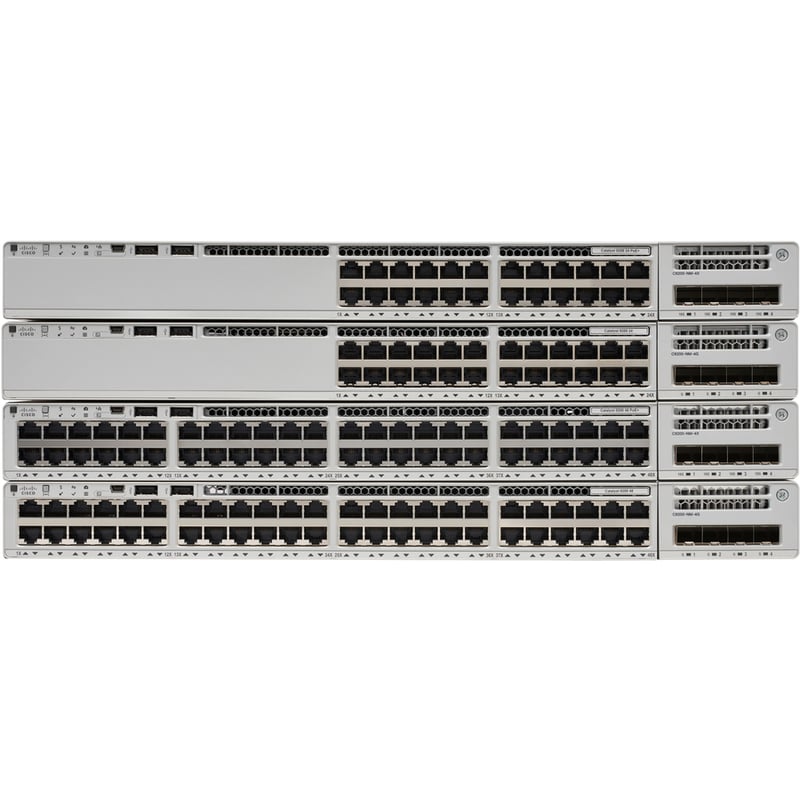 Cisco Catalyst C9200-48P Layer 3 Switch - Thumbnail 2