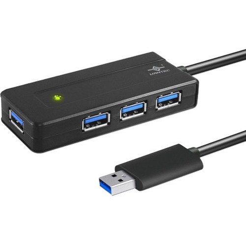 Vantec 4-Port USB 3.0 Bus-Powered Travel Hub