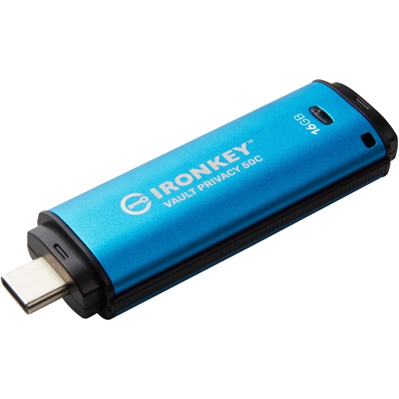 Kingston Vault Privacy 50 Series 16GB USB 3.2 (Gen 1) Type C Flash Drive - Thumbnail 2