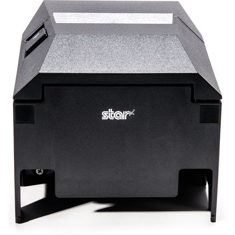 Star Micronics TSP143IVUE Thermal Receipt Printer - TSP100IV, Thermal, Cutter, USB-C, Ethernet (LAN), CloudPRNT, Android Open Accessory (AOA), Gray, Ethernet and USB Cable, Int PS - Thumbnail 4