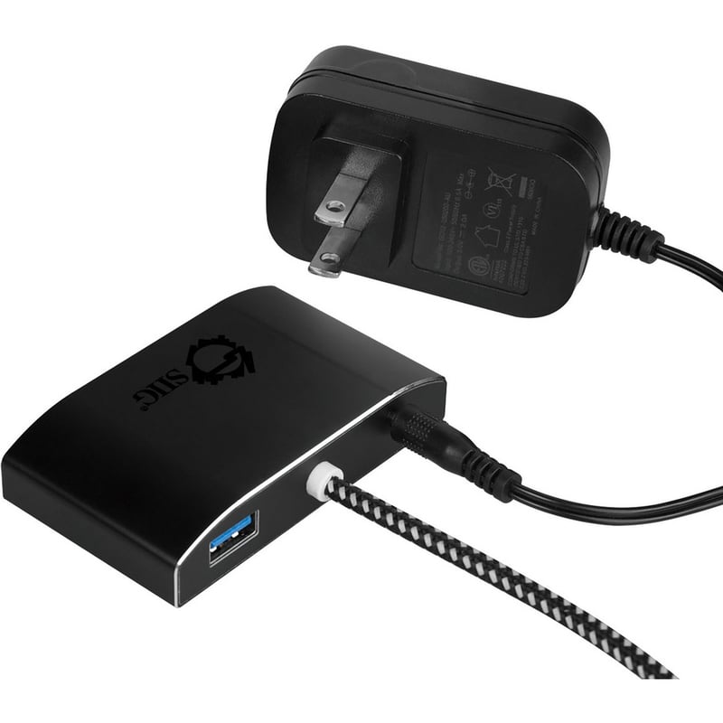 SIIG SuperSpeed USB 3.0 4-Port Powered Hub - Thumbnail 4