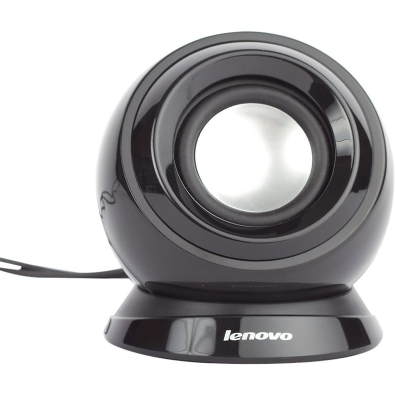 Lenovo M0520 2.0 Speaker System - 2 W RMS - Black - Thumbnail 2