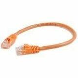 Quiktron Q-Series Patch Cords, CAT6, Non-Booted, Orange, 4 FT