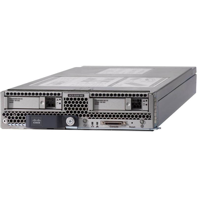 Cisco B200 M5 Blade Server - 2 Xeon Gold 5118 2.30 GHz - 192 GB RAM - Serial ATA, 12Gb/s SAS Controller - Thumbnail 2