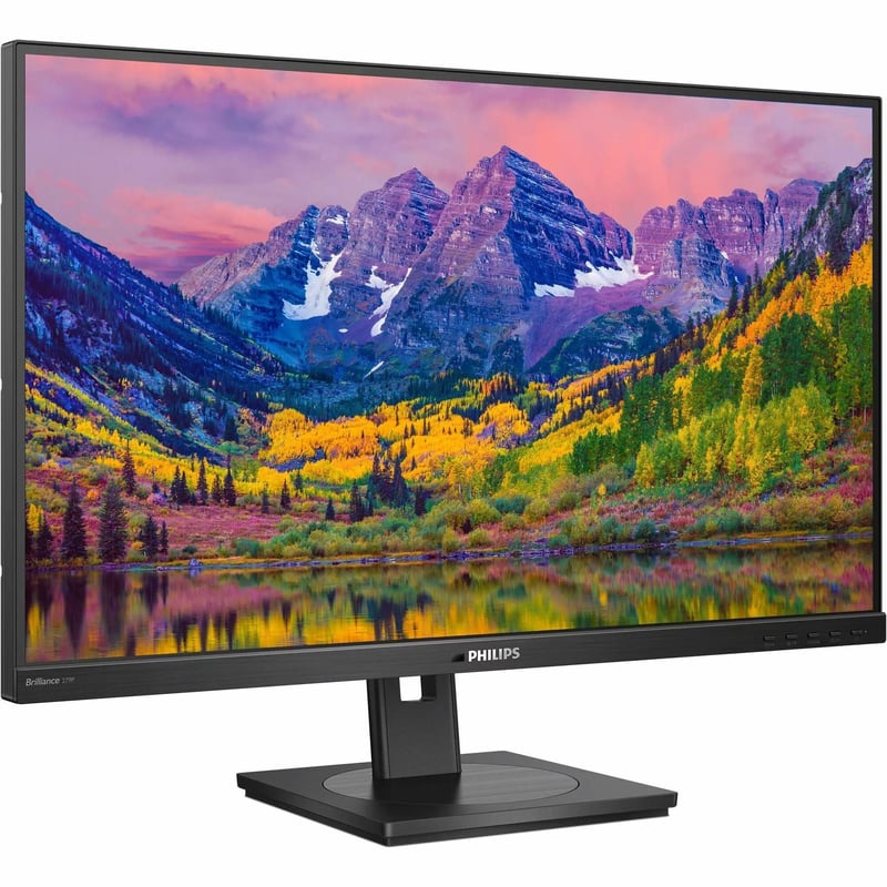 PHILIPS 279P1B - 27" Monitor, LED, UHD (3840x2160), DCI-P3 99%, USB-C, HDMIx2, DP, 4 Year Manufacturer Warranty - Thumbnail 1