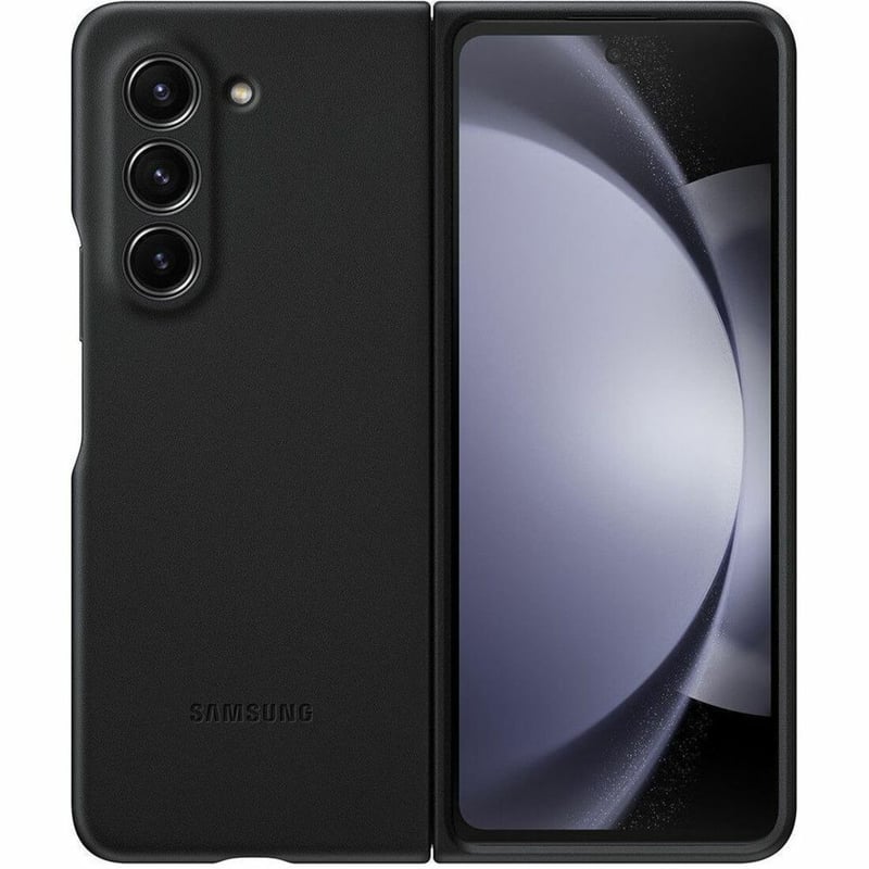 Samsung Galaxy Z Fold5 Eco-Leather Case, Graphite - Thumbnail 1