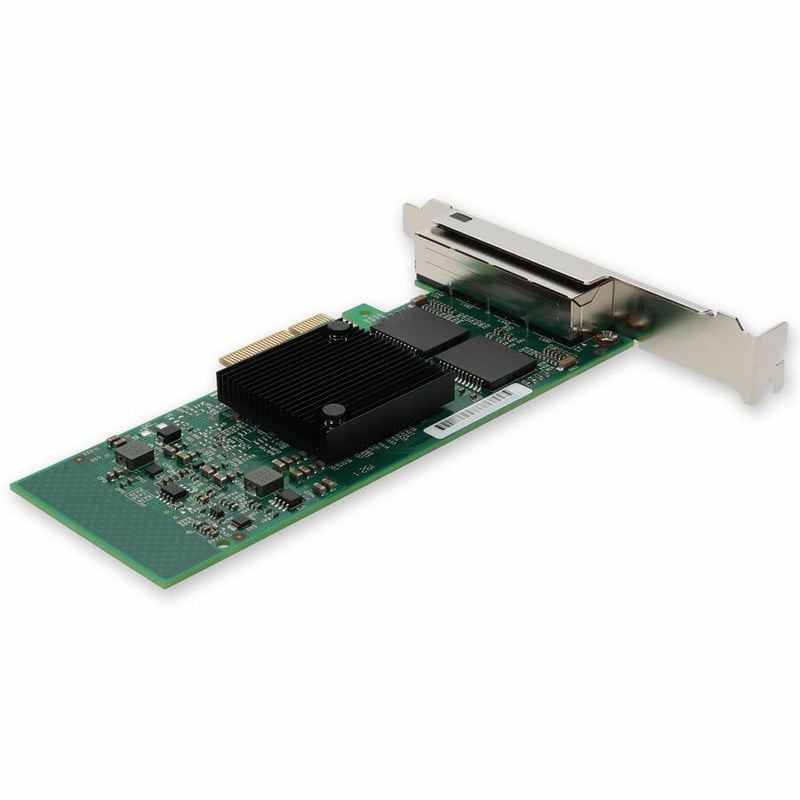 AddOn IBM 49Y4240 Comparable 10/100/1000Mbs Quad Open RJ-45 Port 100m PCIe x4 Network Interface Card - Thumbnail 5
