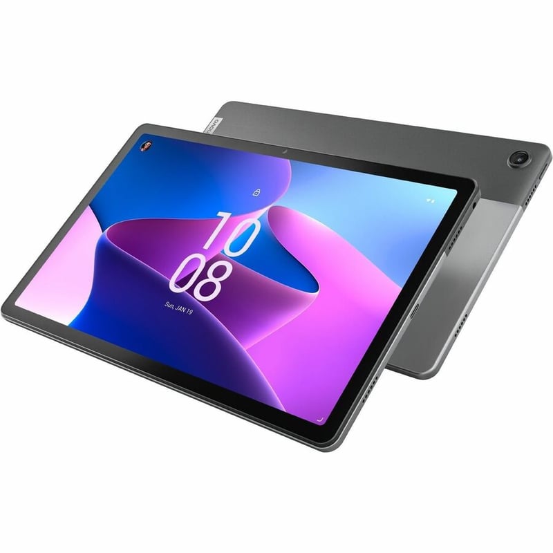 Lenovo Tab M10 Plus (3rd Gen) TB125FU Tablet - 10.6" 2K - MediaTek MT6769V/CU Helio G80 (12 nm) Octa-core - 4 GB - 128 GB Storage - Android 12 - Storm Gray