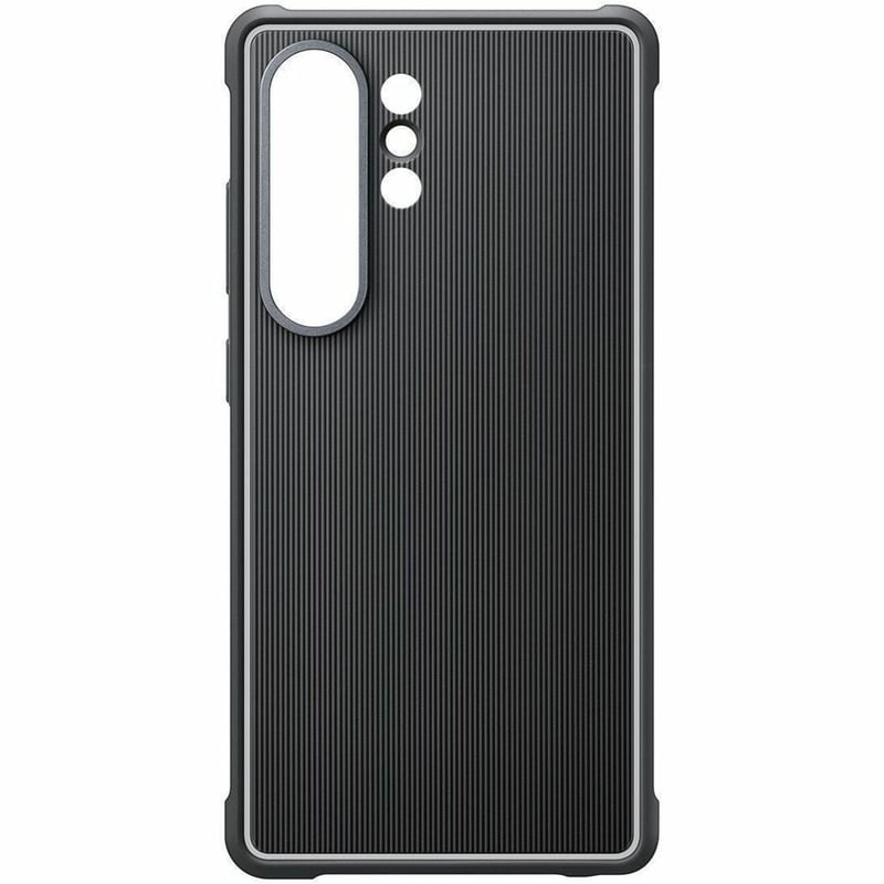 Samsung Galaxy S25 Ultra Rugged Case, Black - Thumbnail 1