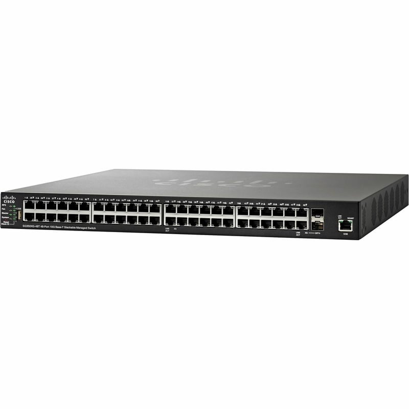 Cisco SG350XG-48T 48-Port 10GBase-T Stackable Managed Switch - Thumbnail 1