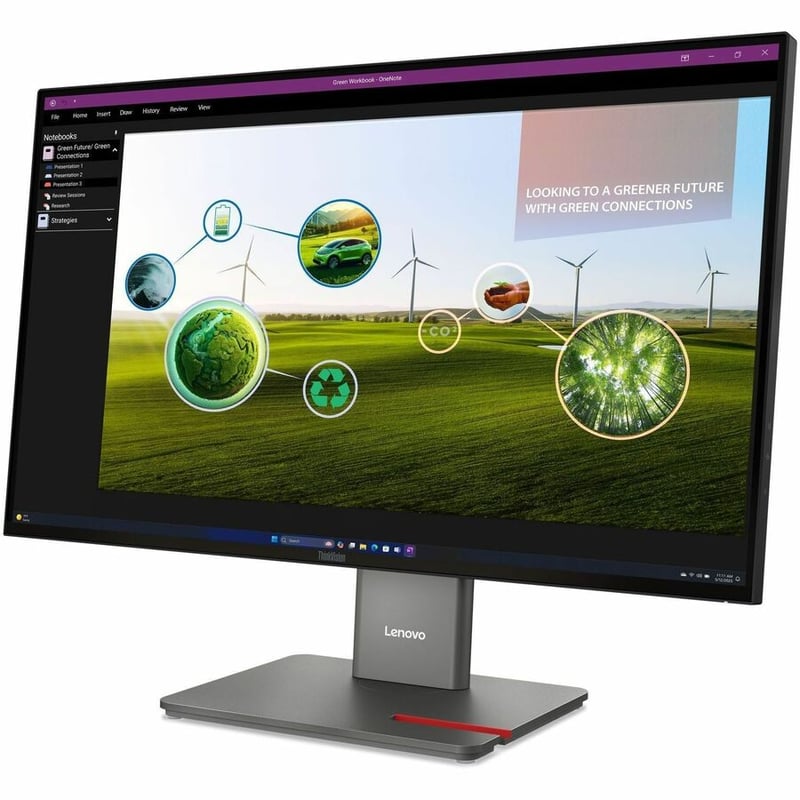 THINKVISION P27Q-40 27IN QHD WITH EYE-CARING NATURAL LOW BLUE LI - Thumbnail 2