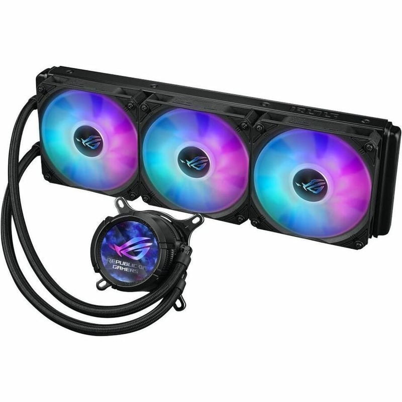 ROG STRIX LC III 360 ARGB LCD WHT - Thumbnail 2