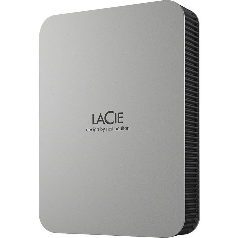 LaCie Mobile Drive Secure STLR4000400 4 TB Portable Hard Drive - 3.5" External - Space Gray - Thumbnail 1
