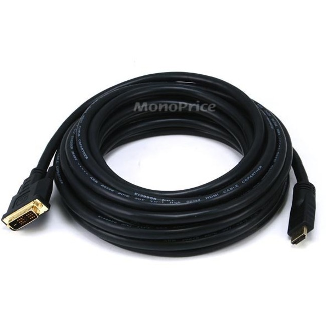 HDMI TO DVI ADAPTER CABLE - 25FT