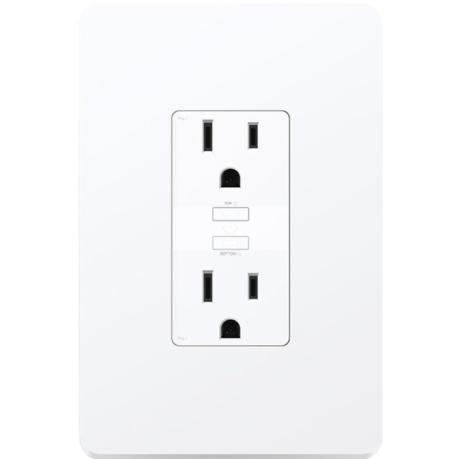 TP-Link Kasa Smart KP200 - Kasa Smart Plug, In-Wall Smart Home Wi-Fi Outlet - Thumbnail 1