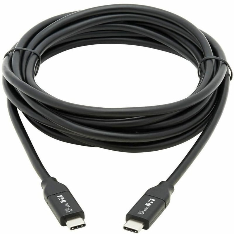 Tripp Lite by Eaton USB-C Cable (M/M) USB 2.0 5A (100W) Rated USB-IF Certified 3M (9.9 ft) - Thumbnail 3
