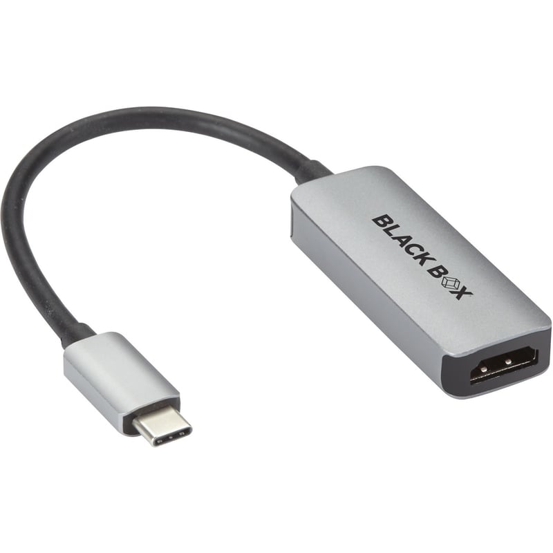 Black Box USB-C to HDMI 2.0 Adapter with 100W Power Delivery, 4K60, PD 3.0 - Thumbnail 1