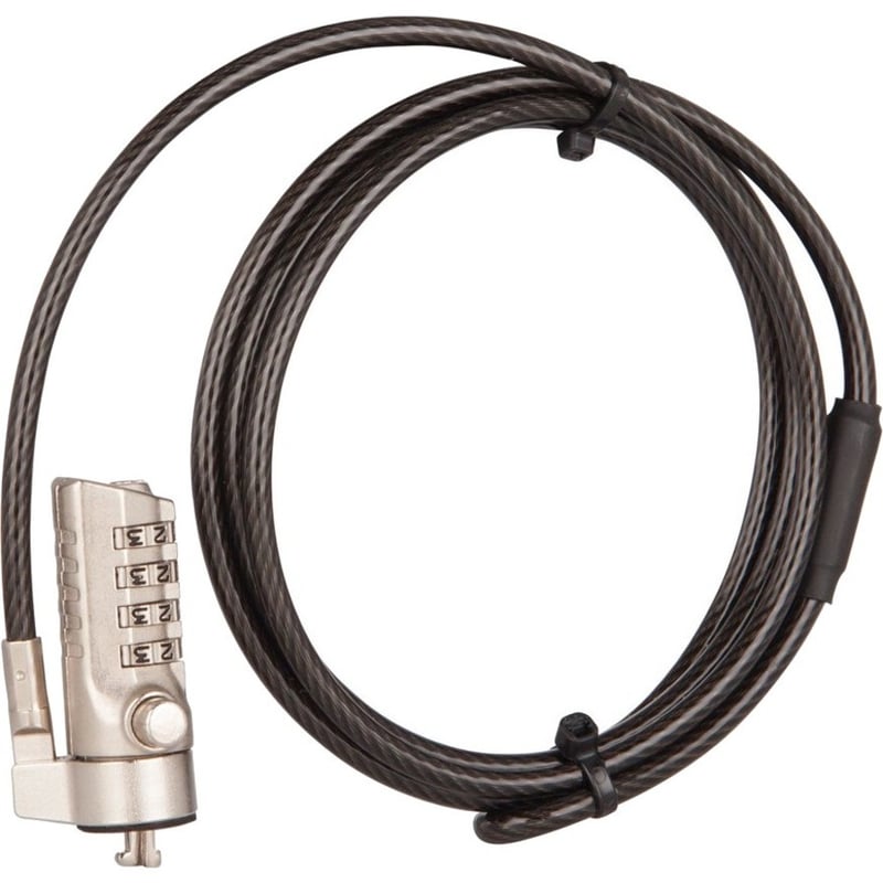 The Joy Factory LockDown Combination Cable Lock 6' for Tablets and Laptops - Thumbnail 1