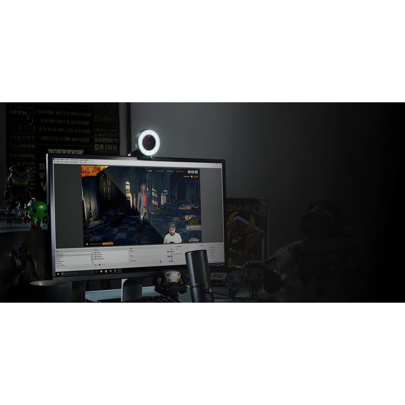 Razer Kiyo Webcam - 4 Megapixel - 60 fps - USB 2.0 - 1 Pack(s)