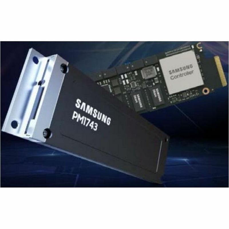 SAMSUNG PM1743 7.6TB ENT PCIE GEN5 NVME 2.5 U.2 1DWPD - Thumbnail 2