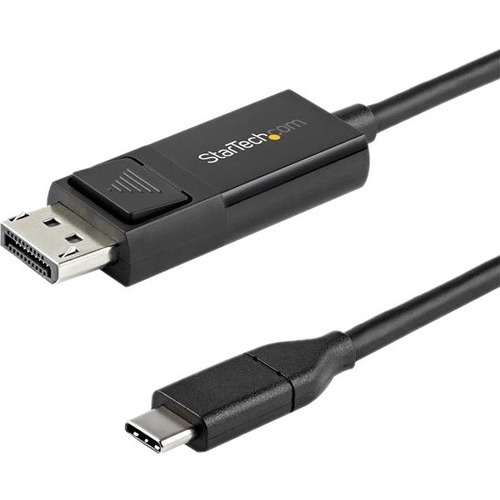 StarTech.com 3ft (1m) USB C to DisplayPort 1.2 Cable 4K 60Hz - Reversible DP to USB-C / USB-C to DP Video Adapter Monitor Cable HBR2/HDR - Thumbnail 1