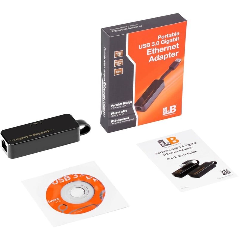 SIIG Portable USB 3.0 Gigabit Ethernet Adapter - Thumbnail 2