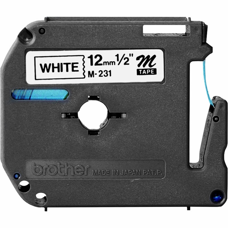 Brother P-touch Nonlaminated M Series Tape Cartridge - Thumbnail 1