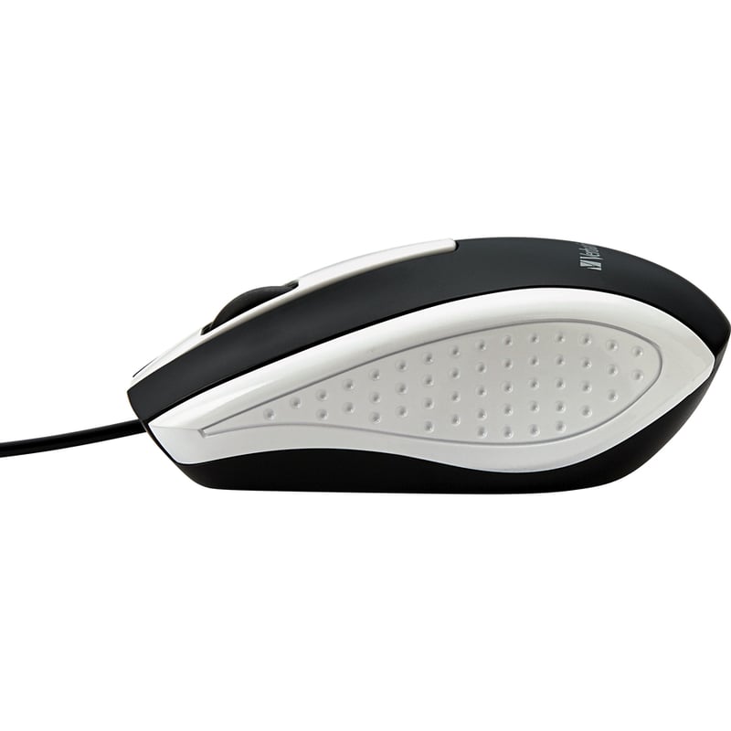 Verbatim Corded Notebook Optical Mouse - White - Thumbnail 2
