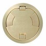 Wiremold 8IN FLUSH STYLE CVR ASSEMBLY SB SATIN BRASS - Thumbnail 1