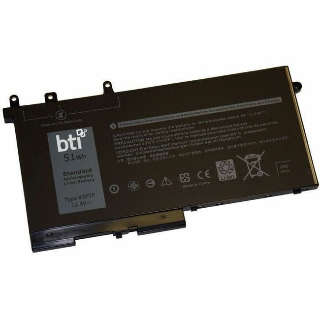 451-BBZT-BTI BATTERY 11.4V 51WH BTI 451-BBZT-BTI 11.4V 51WH BATTERY