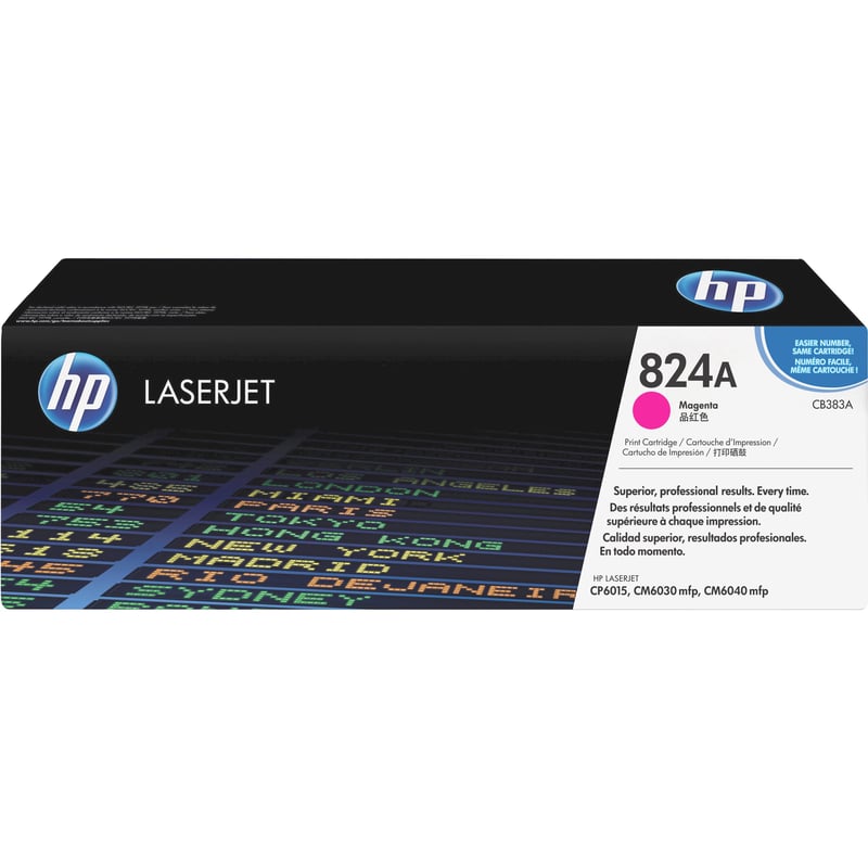 HP 824A (CB383A) Original Toner Cartridge - Single Pack - Thumbnail 1
