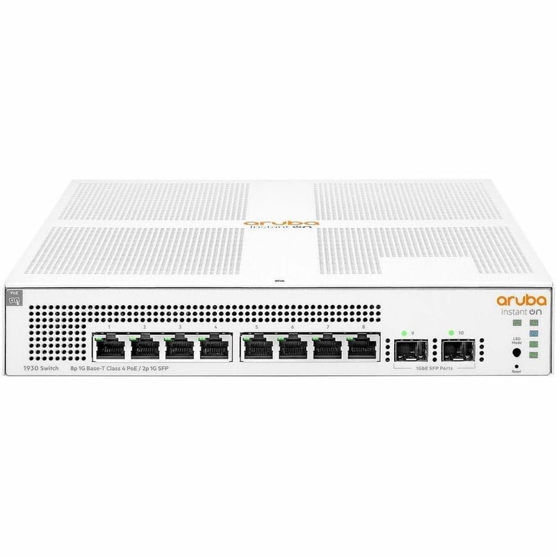 Aruba Instant On 1930 8G Class4 PoE 2SFP 124W Switch - Thumbnail 2