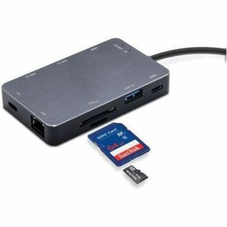 SYBA USB 3.1 Gen 1 Type-C Docking Station - SD-HUB50116 - Thumbnail 4