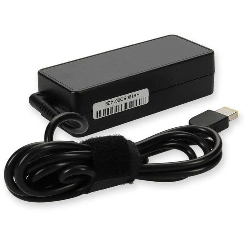 Lenovo 0A36258 Compatible 65W 20V at 3.25A Black Slim Tip Laptop Power Adapter and Cable - Thumbnail 5