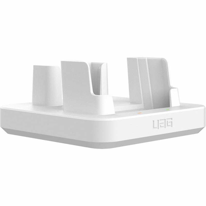 UAG WORKFLOW SINGLE UNIT CHARGING CRADLE - HEALTHCARE -WHITE - Thumbnail 1