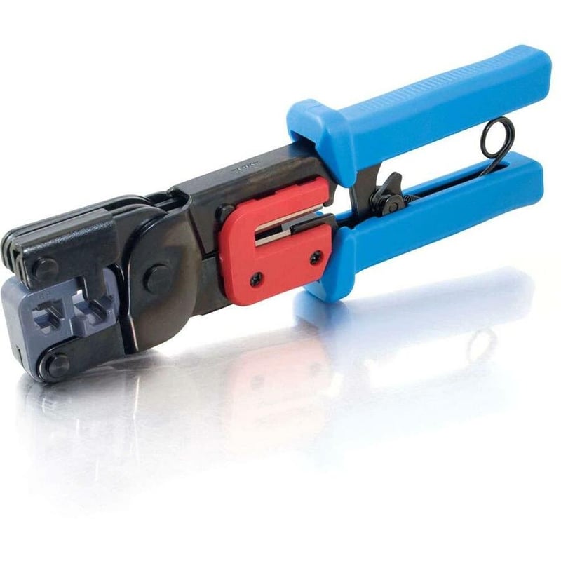 C2G RJ11/RJ45 Crimping Tool with Cable Stripper - Thumbnail 1