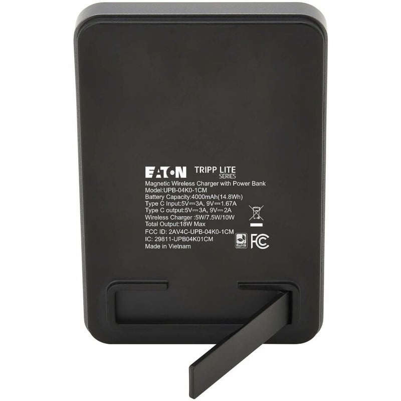 PORTABLE CHARGING POWER BANK MAGNETIC USB-C 18W 4000MAH LI-ION - Thumbnail 4