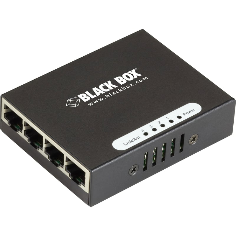 Black Box 4PT Gb SWT RJ45 - Thumbnail 1