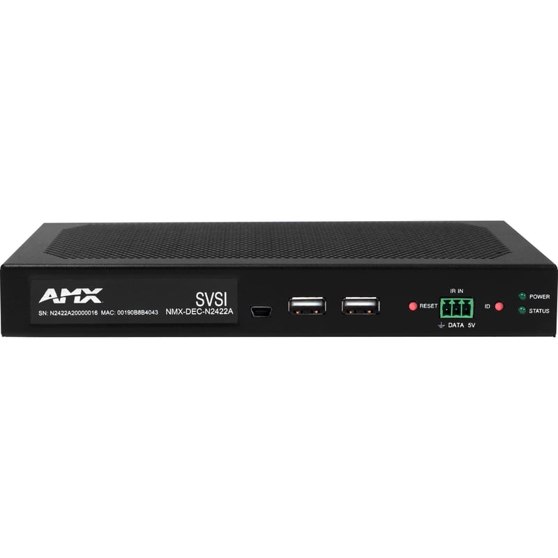 AMX JPEG 2000 4K60 4:4:4 Decoder - Thumbnail 1