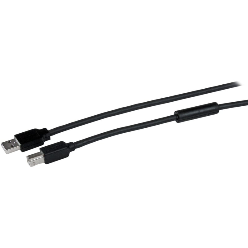 StarTech.com 15m / 50 ft Active USB 2.0 A to B Cable - M/M - Thumbnail 1