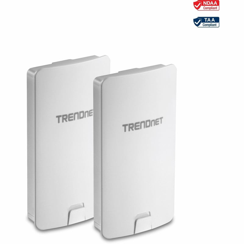 TRENDnet 14 DBI WiFi AC867 Outdoor Poe Preconfigured Point-to-Point Bridge Kit; 4 DBI Directional Antennas; for Point-to-Point WiFi Bridging Applications; 5GHz; AC867; TEW-840APBO2K - Thumbnail 1