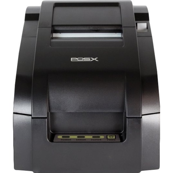 POS-X EVO Impact 912LB470200533 Thermal Transfer Printer - Monochrome - Receipt Print - Ethernet - With Cutter - Black - Thumbnail 2