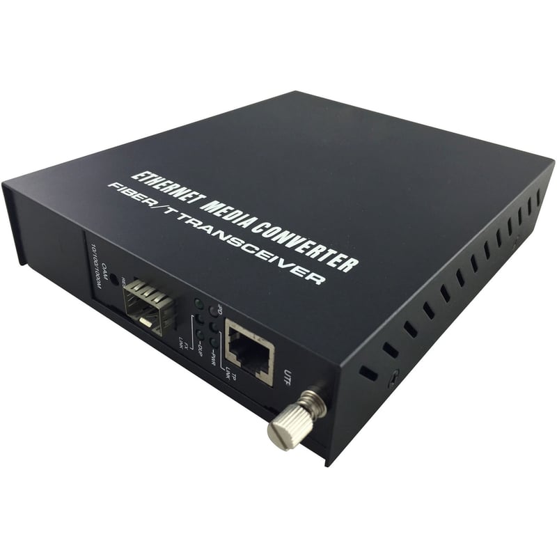 LevelOne RJ45 to SFP Managed Gigabit Media Converter