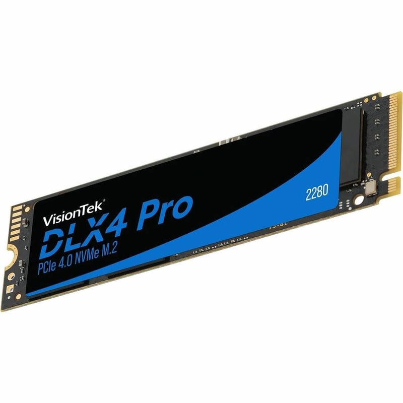 VisionTek DLX4 Pro 4 TB Solid State Drive - M.2 2280 Internal - PCI Express NVMe (PCI Express NVMe 4.0 x4) - Thumbnail 2