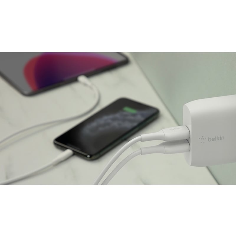Belkin BoostCharge Dual USB-A Wall Charger 24W - Power Adapter - Thumbnail 4