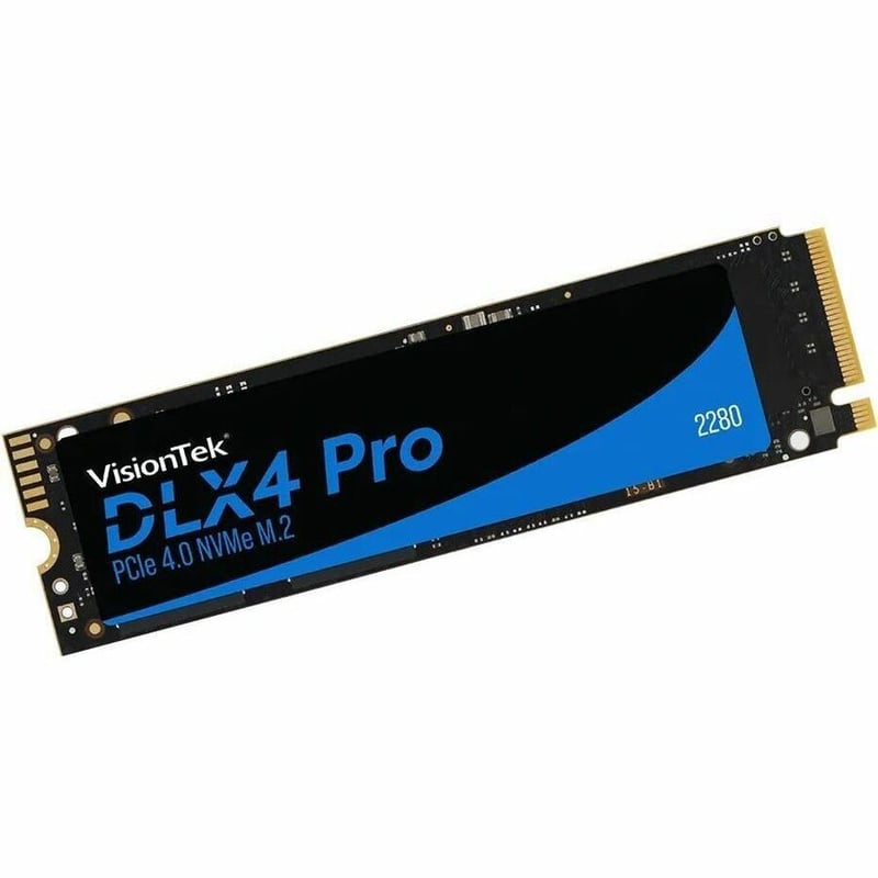 VisionTek DLX4 Pro 4 TB Solid State Drive - M.2 2280 Internal - PCI Express NVMe (PCI Express NVMe 4.0 x4) - Thumbnail 3